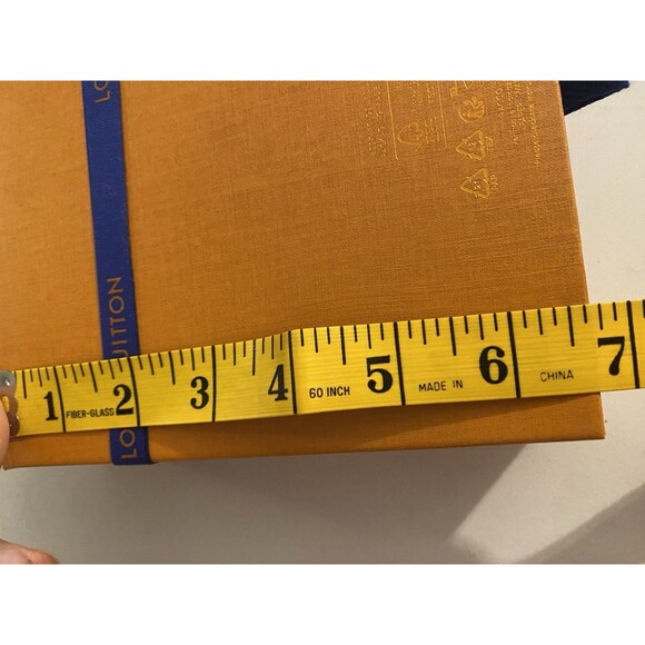 Louis Vuitton Wallet Empty Gift Box 6"x5"x1.5" Orange for WOC, Wallet, SLG, Jewe - Picture 7 of 9